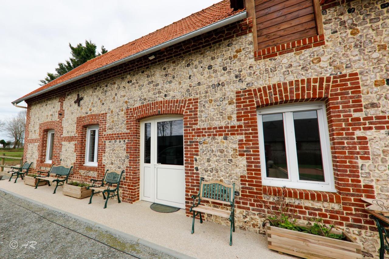 La Grange Aux Hortensias Thiergeville エクステリア 写真