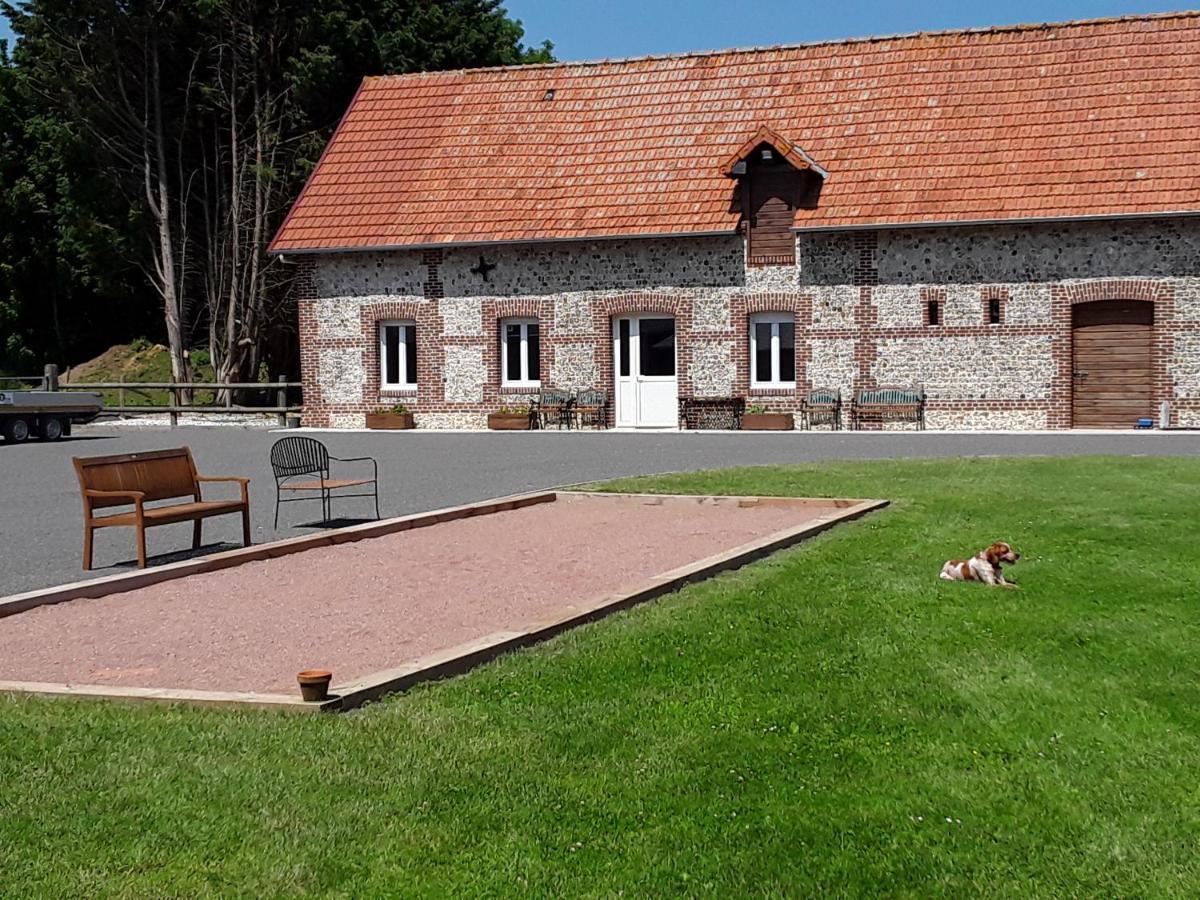 La Grange Aux Hortensias Thiergeville エクステリア 写真