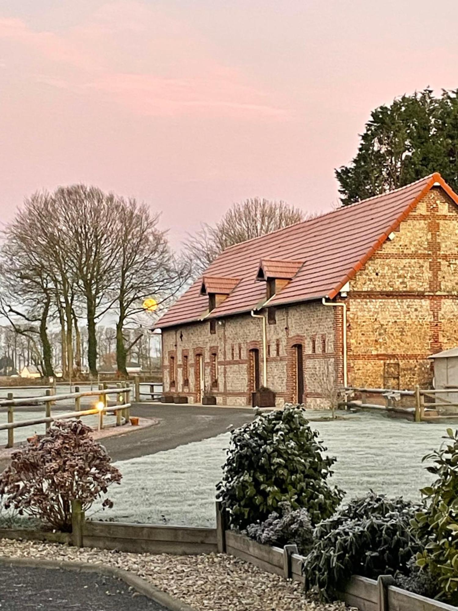 La Grange Aux Hortensias Thiergeville エクステリア 写真